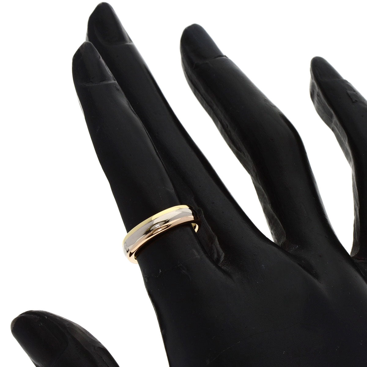 CARTIER   Ring Three color K18 Yellow Gold K18 White GoldLadies