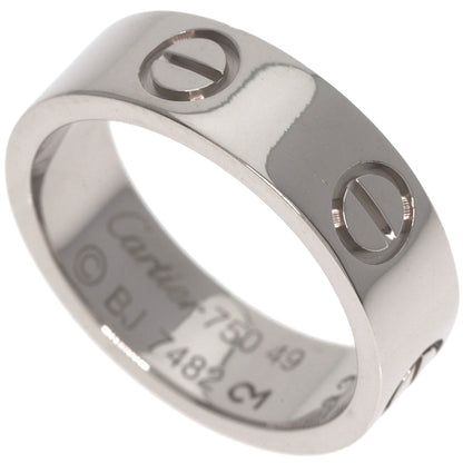 CARTIER   Ring love ring #49 K18 White Gold Ladies