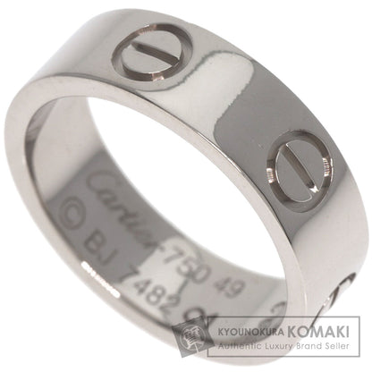 CARTIER   Ring love ring #49 K18 White Gold Ladies