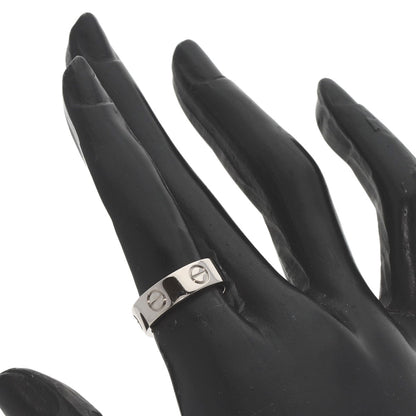 CARTIER   Ring love ring #49 K18 White Gold Ladies