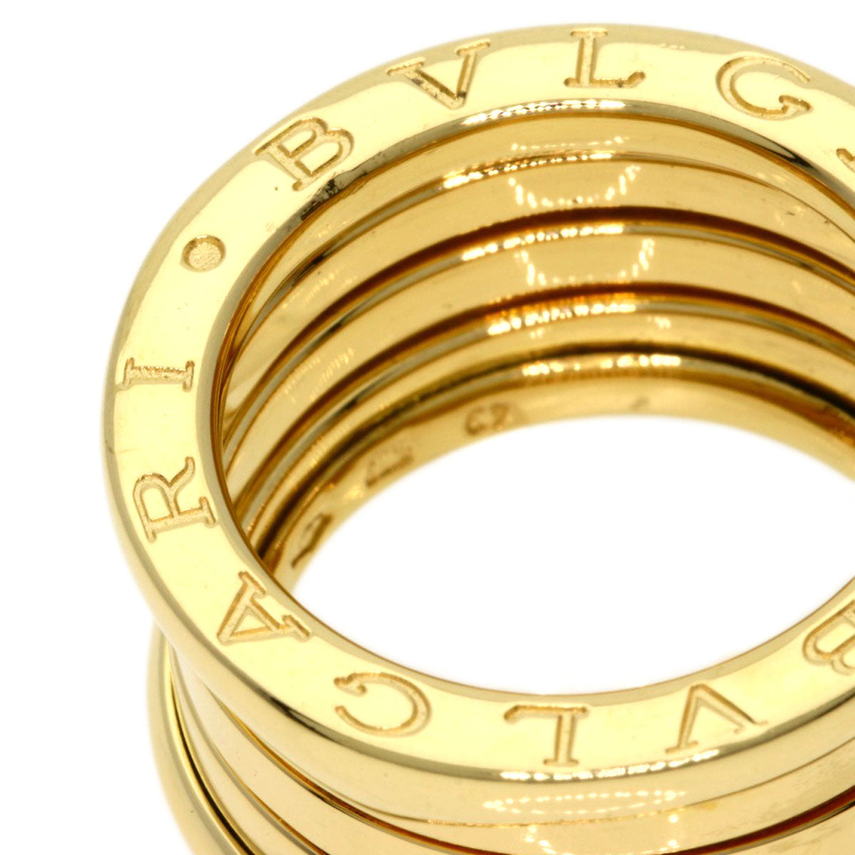 BVLGARI   Ring B.zero1 M 4 band #49 K18 Yellow Gold Ladies