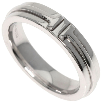 TIFFANY&Co.   Ring T TWO narrow K18 White Gold Ladies