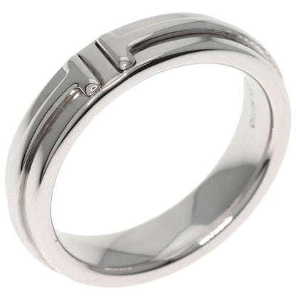 TIFFANY&Co.   Ring T TWO narrow K18 White Gold Ladies