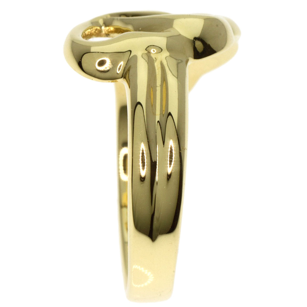TIFFANY&Co.   Ring Triple heart K18 Yellow Gold Ladies