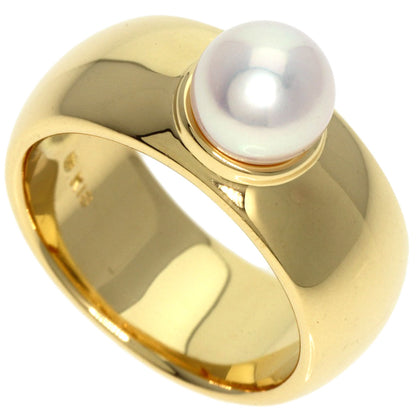 MIKIMOTO   Ring Pearl Pearl K18 Yellow Gold Ladies