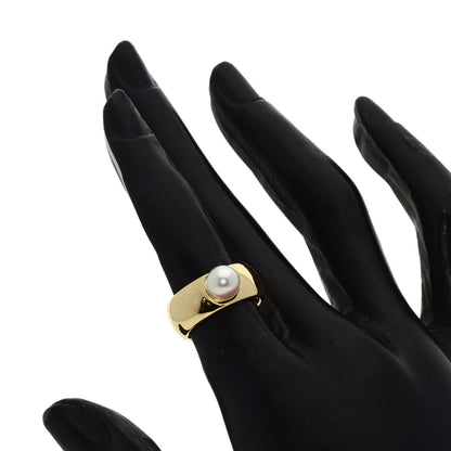 MIKIMOTO   Ring Pearl Pearl K18 Yellow Gold Ladies