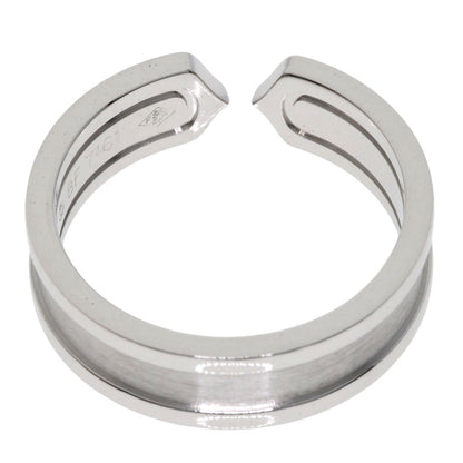 CARTIER   Ring C2 ring #59 K18 White Gold Ladies