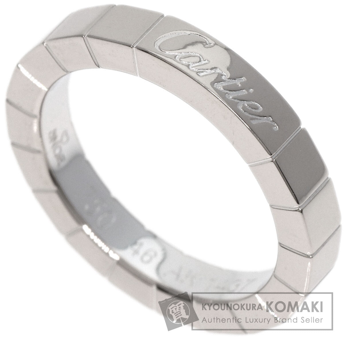 CARTIER   Ring Raniere Ring #46 K18 White Gold Ladies