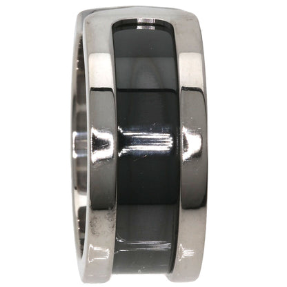 CARTIER   Ring C2 Ring Black Lacquer #51 K18 White Gold Ladies