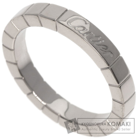 CARTIER   Ring Laniere # 52 K18 White Gold Ladies