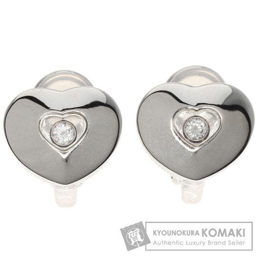 Chopard   Earring Happy diamond K18 White Gold Ladies