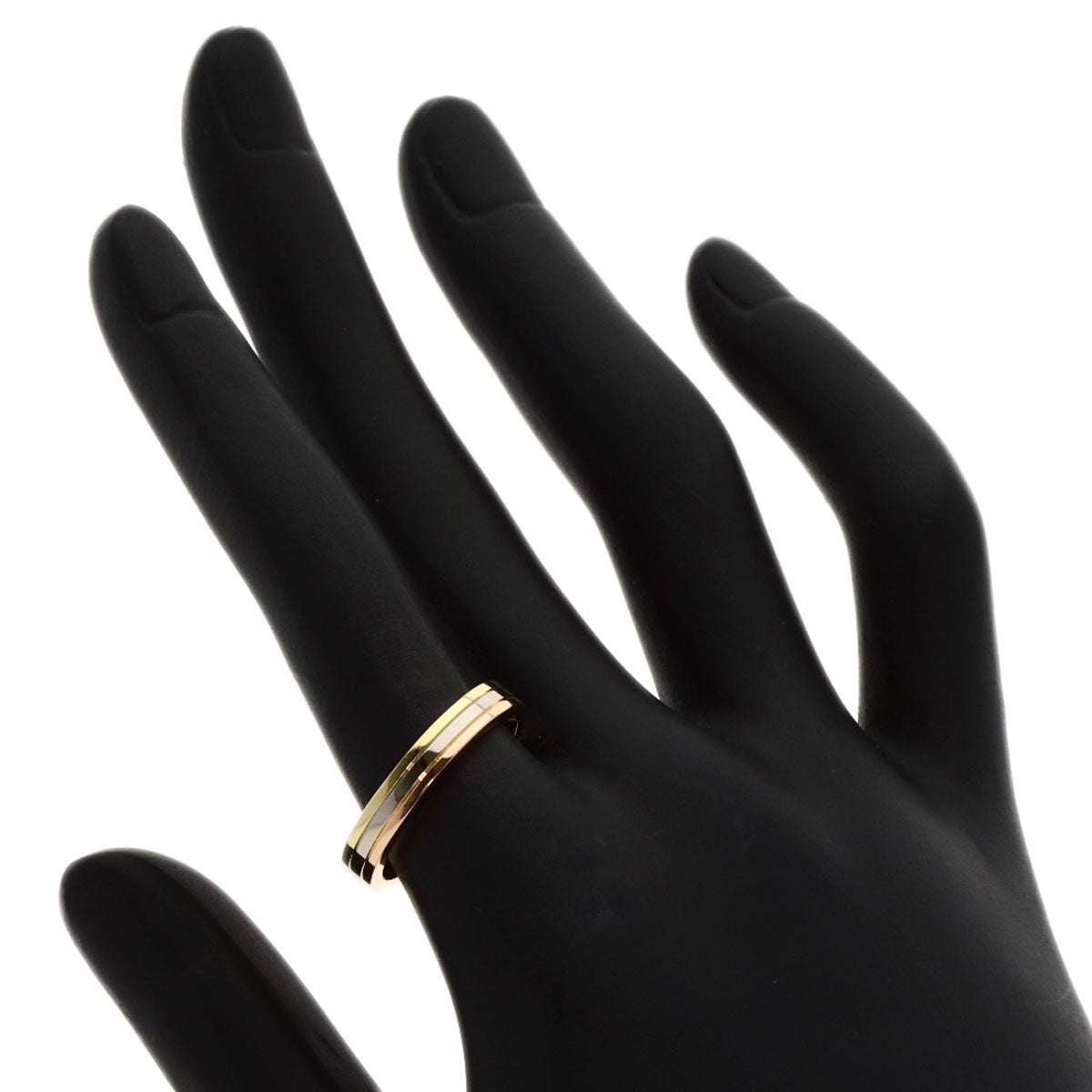 CARTIER   Ring Three colors # 53 K18 Yellow Gold K18 White GoldLadies