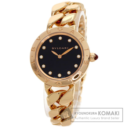 BVLGARI Katene 12P Diamond Watches BBCP31G K18 Pink Gold/18K Pink Gold Ladies