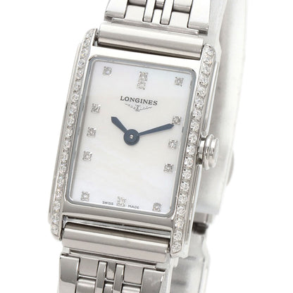 LONGINES Dolce Vita Diamond Watches L5.258.0 Stainless Steel/Stainless Steel Ladies