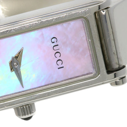 GUCCI Square face Watches 1500L Stainless Steel/Stainless Steel Ladies