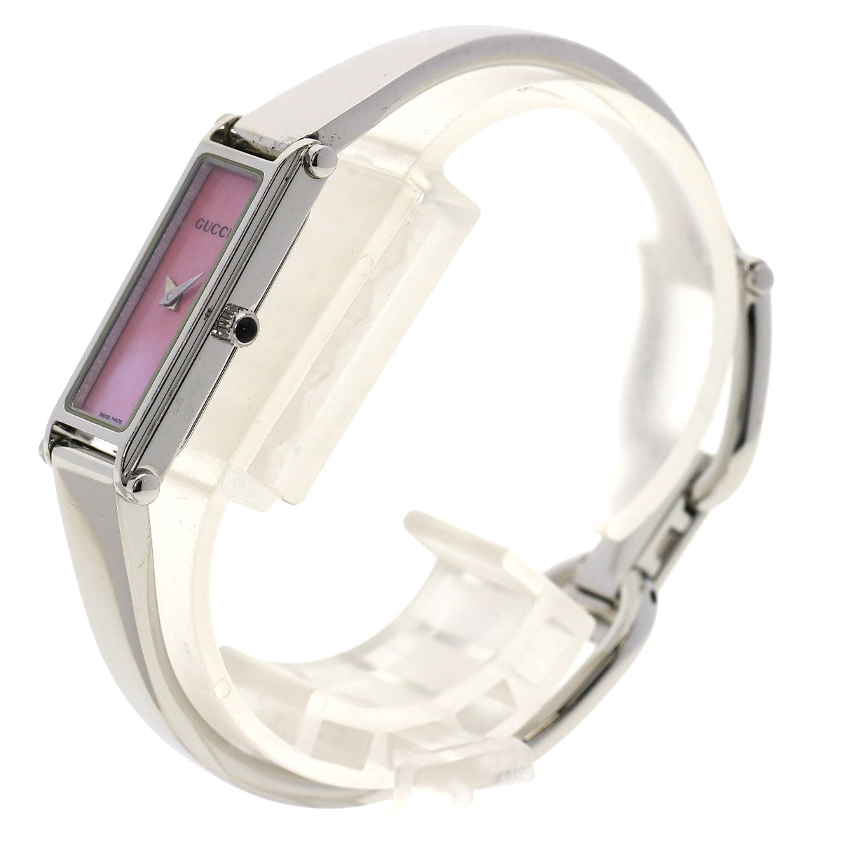 GUCCI Square face Watches 1500L Stainless Steel/Stainless Steel Ladies