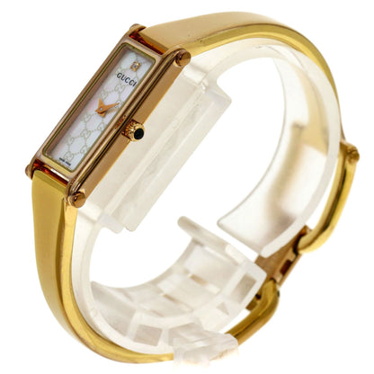 GUCCI Square face Watches 1500L PGP/PGP Ladies