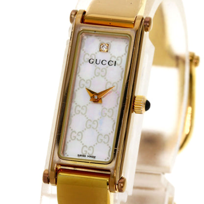 GUCCI Square face Watches 1500L PGP/PGP Ladies