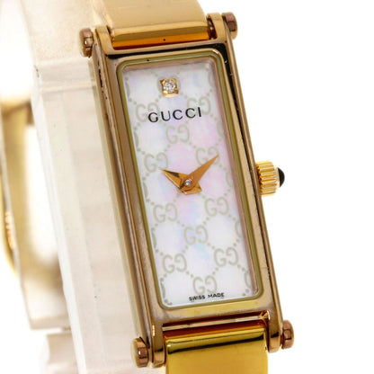 GUCCI Square face Watches 1500L PGP/PGP Ladies