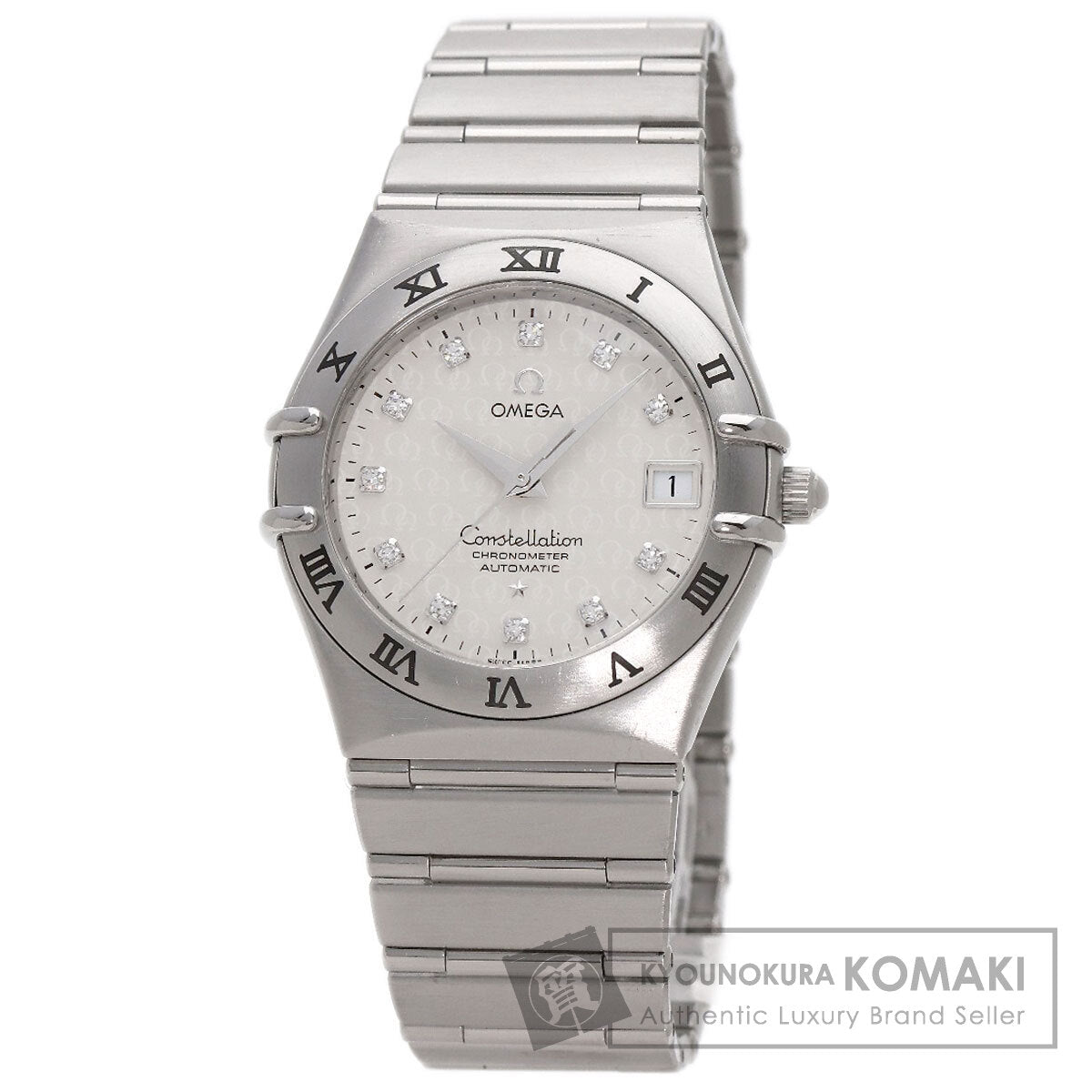 OMEGA Constellation 50th Anniversary 11P Diamond Watches 1504.35 Stainless Steel/Stainless Steel mens