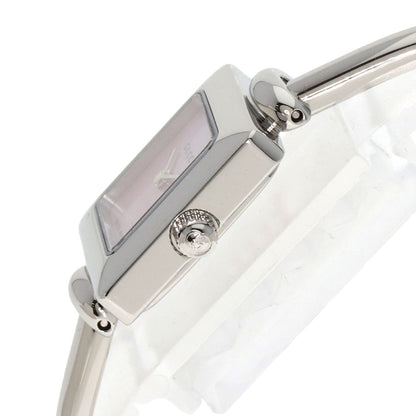 GUCCI square face bangle Watches スクエアファイス バングル Stainless Steel/Stainless Steel Ladies