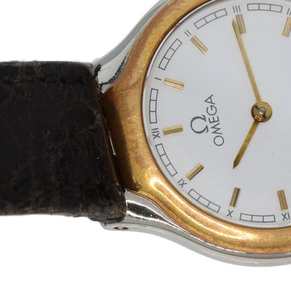 OMEGA De Ville Watches  Stainless Steel/Leather Ladies