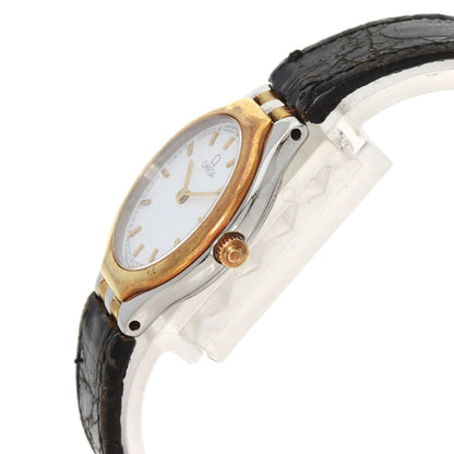 OMEGA De Ville Watches  Stainless Steel/Leather Ladies