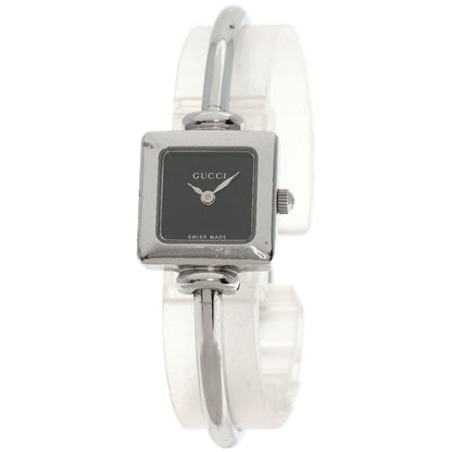 GUCCI Square face Watches 1900L Stainless Steel/Stainless Steel Ladies