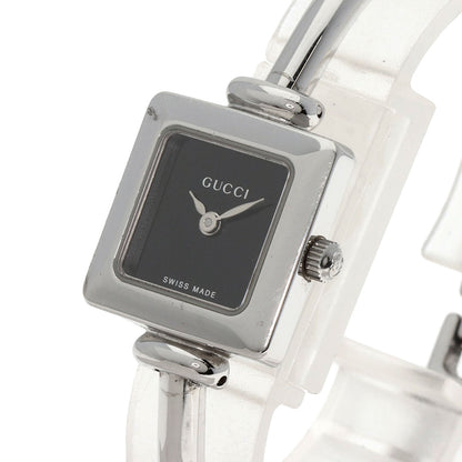 GUCCI Square face Watches 1900L Stainless Steel/Stainless Steel Ladies