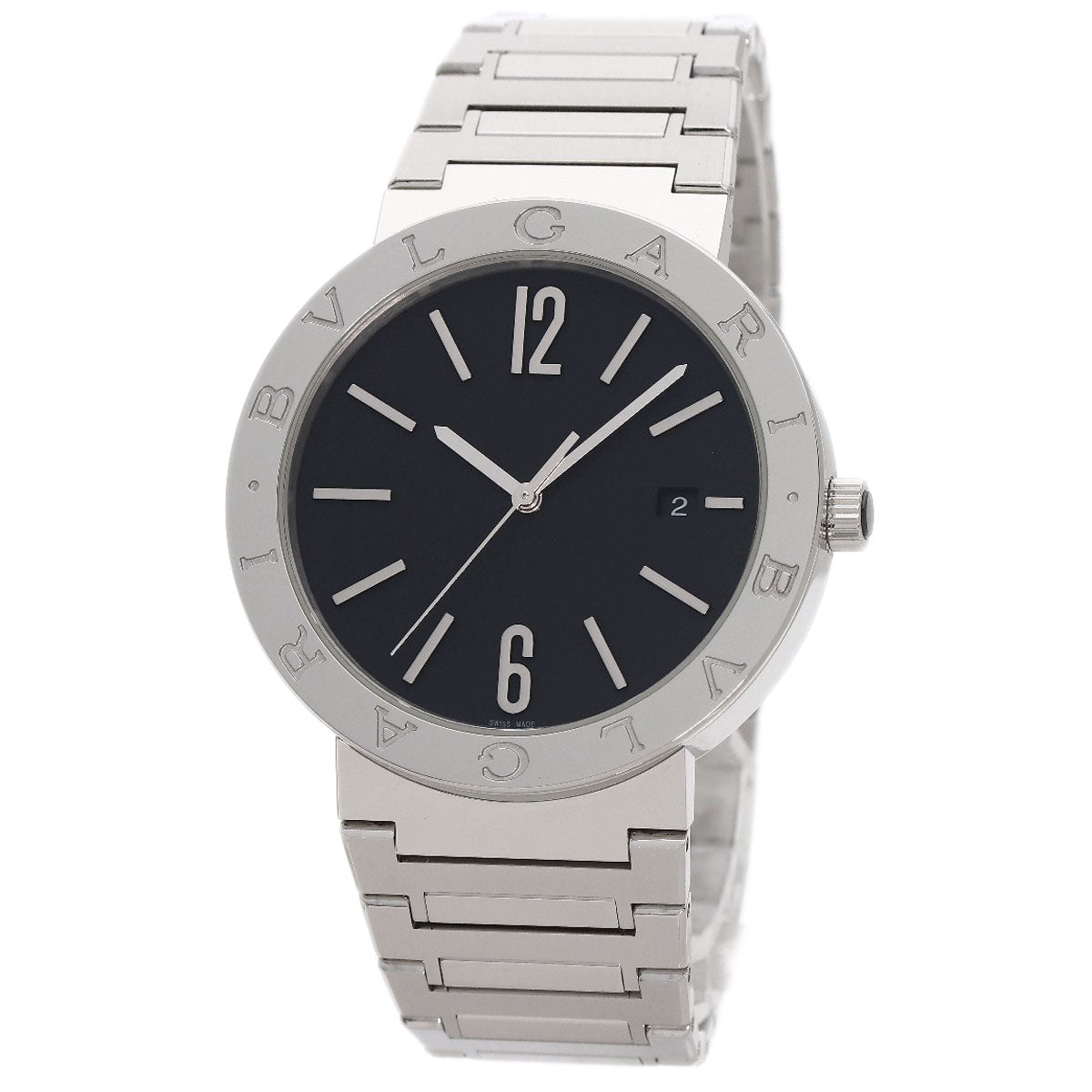 BVLGARI BVLGARI BVLGARI Watches BB41S Stainless Steel/Stainless Steel mens