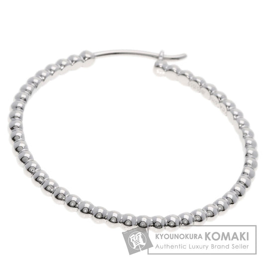 Van Cleef & Arpels Perle one side only earring K18 White Gold Ladies [Used]