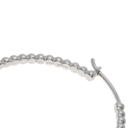 Van Cleef & Arpels Perle one side only earring K18 White Gold Ladies [Used]