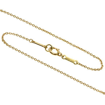 TIFFANY&Co. By The Yard 1P Diamond D0.40ct Necklace K18 Yellow Gold Ladies [Used]