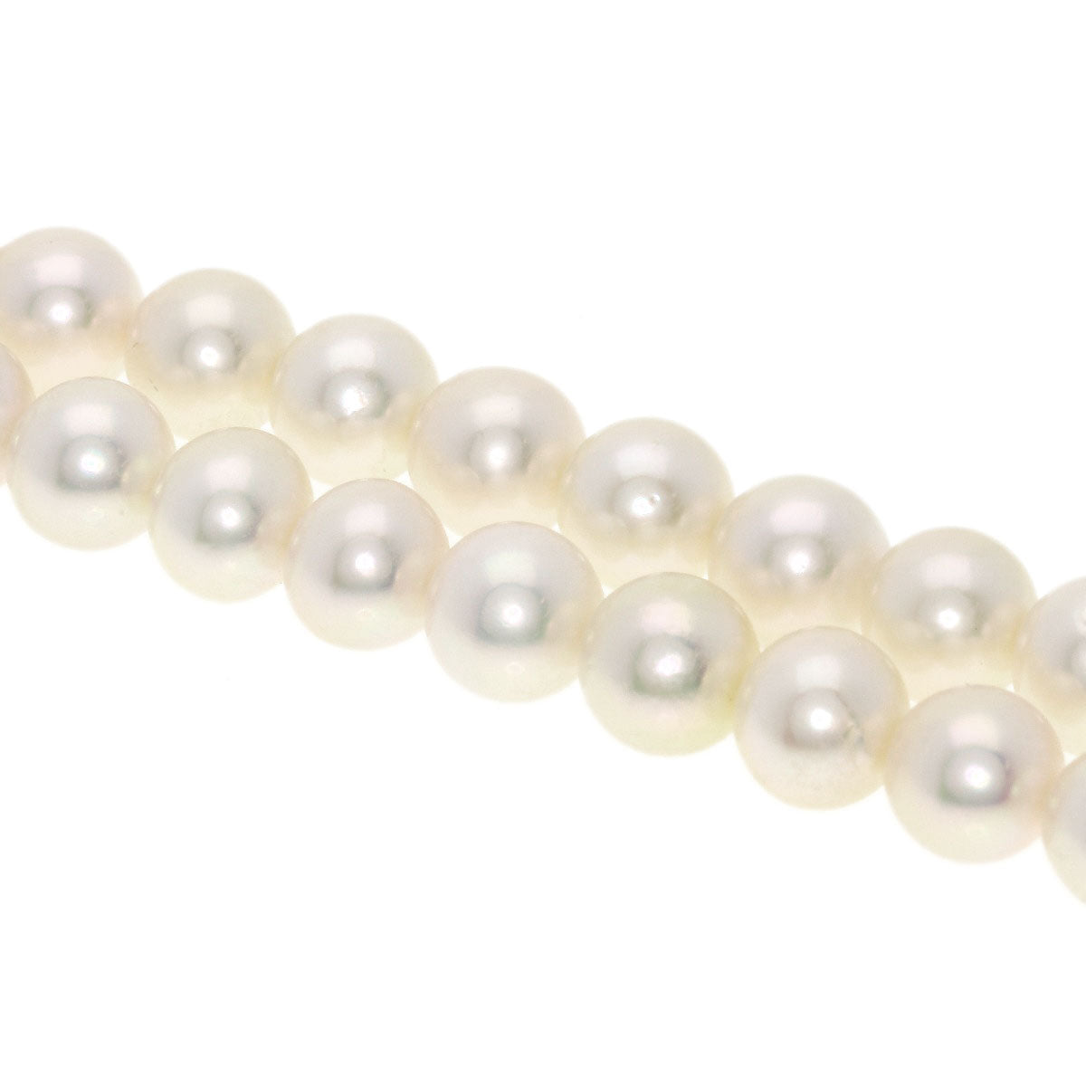 TASAKI Akoya Pearl Long Necklace Silver Ladies [Used]