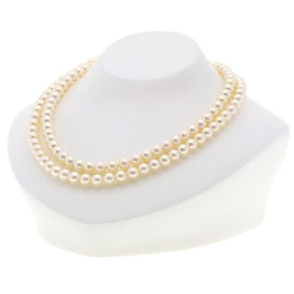 TASAKI Akoya Pearl Long Necklace Silver Ladies [Used]