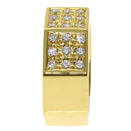 TASAKI   Ring Diamond Octagon K18 Yellow Gold Ladies