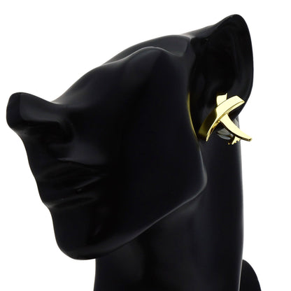 TIFFANY&Co. Paloma Picasso Graffiti X Large Earring K18 Yellow Gold Ladies [Used]