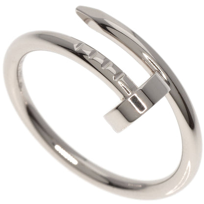 CARTIER   Ring Just Uncle Small #48 K18 White Gold Ladies