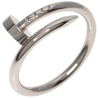 CARTIER   Ring Just Uncle Small #48 K18 White Gold Ladies