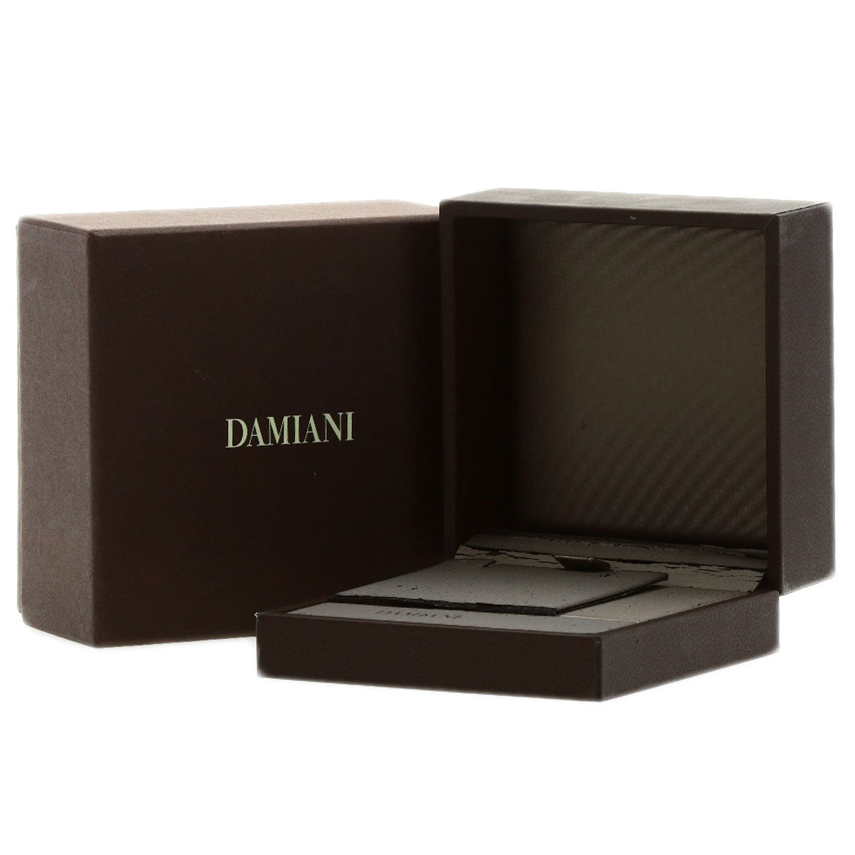 Damiani Mystery Cross Diamond Necklace K18 White Gold Ladies [Used]