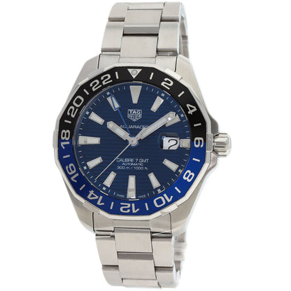 タグホイヤー WAY201T-0 アクアレーサー キャリバー7 腕時計 ステンレススチール/SS メンズ 【中古】【TAG HEUER】