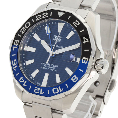 タグホイヤー WAY201T-0 アクアレーサー キャリバー7 腕時計 ステンレススチール/SS メンズ 【中古】【TAG HEUER】