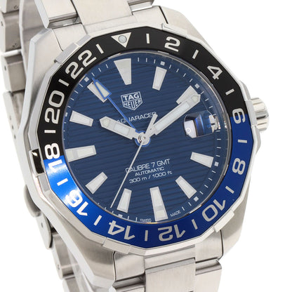 タグホイヤー WAY201T-0 アクアレーサー キャリバー7 腕時計 ステンレススチール/SS メンズ 【中古】【TAG HEUER】