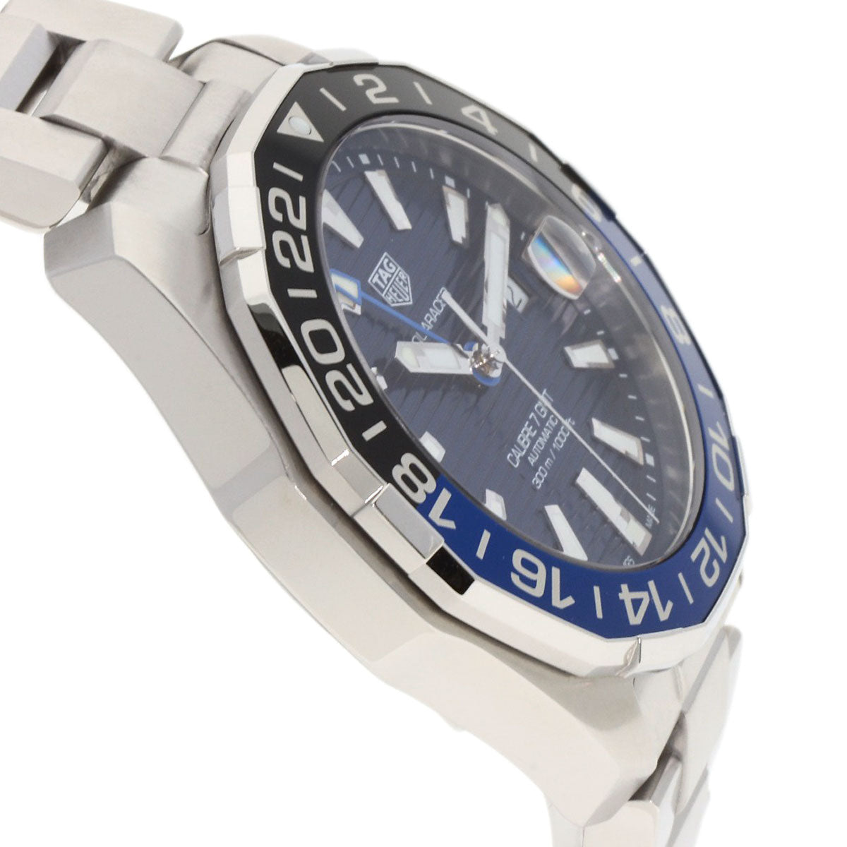 タグホイヤー WAY201T-0 アクアレーサー キャリバー7 腕時計 ステンレススチール/SS メンズ 【中古】【TAG HEUER】