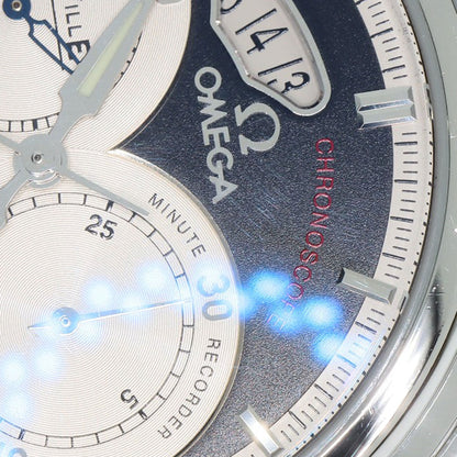 OMEGA De Ville Chronoscope Co-Axial Watches 4550.50.31 Stainless Steel/Rubber mens