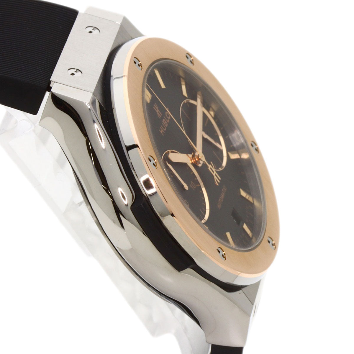 HUBLOT Classic fusion chronograph Watches 521.NO.1181.RX Titanium/Rubber mens