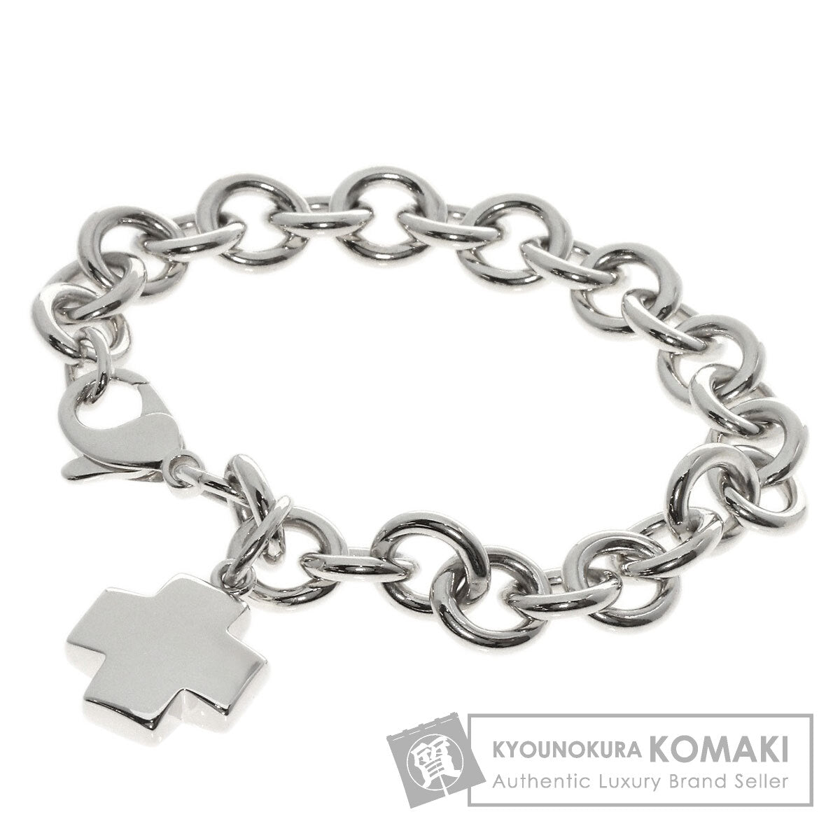 TIFFANY&Co.   Bracelet Cross motif Silver Ladies