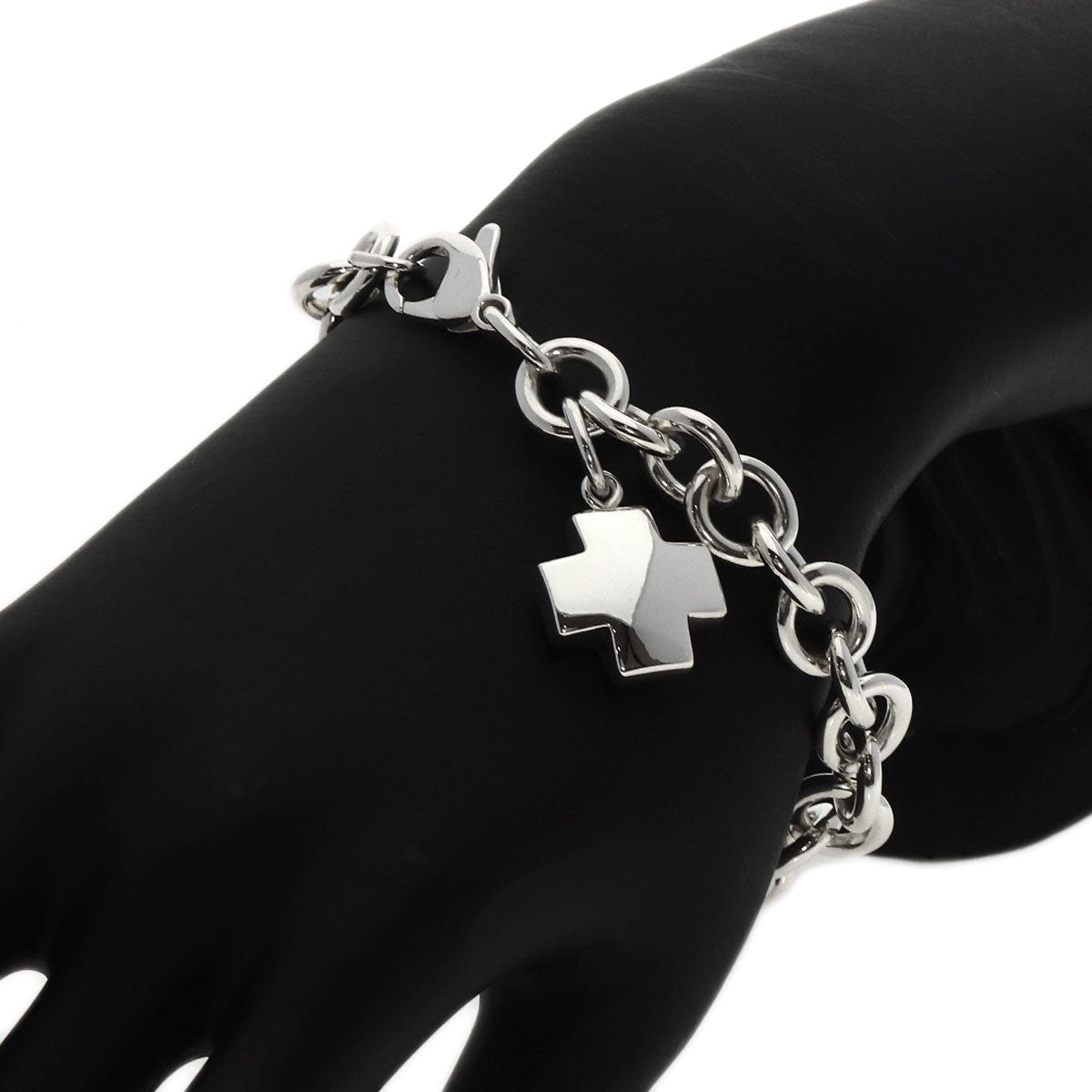 TIFFANY&Co.   Bracelet Cross motif Silver Ladies