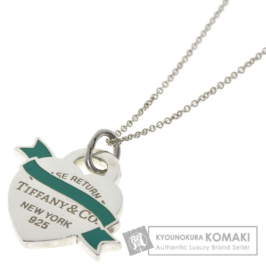 TIFFANY&Co.   Necklace Return to TIFFANY&Co. Heart Enamel Silver Ladies