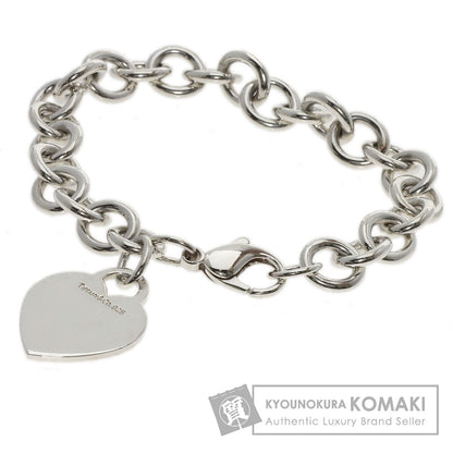 TIFFANY&Co.   Bracelet Heart tag breath Silver Ladies